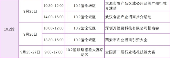 9月25日開幕！2024中食展?廣州參觀指南助您高效逛展