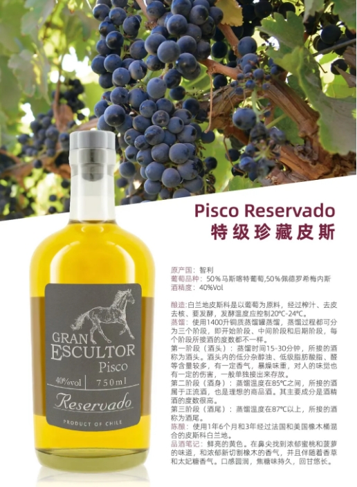 不容錯(cuò)過！Master Class大師班邀您一同揭開智利國酒——皮斯科酒的神秘面紗