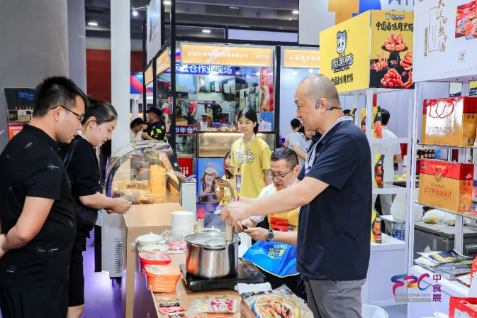 武漢展團連續(xù)三年參展！F2C中食展?(廣州)如何讓地方味道成為國際名片